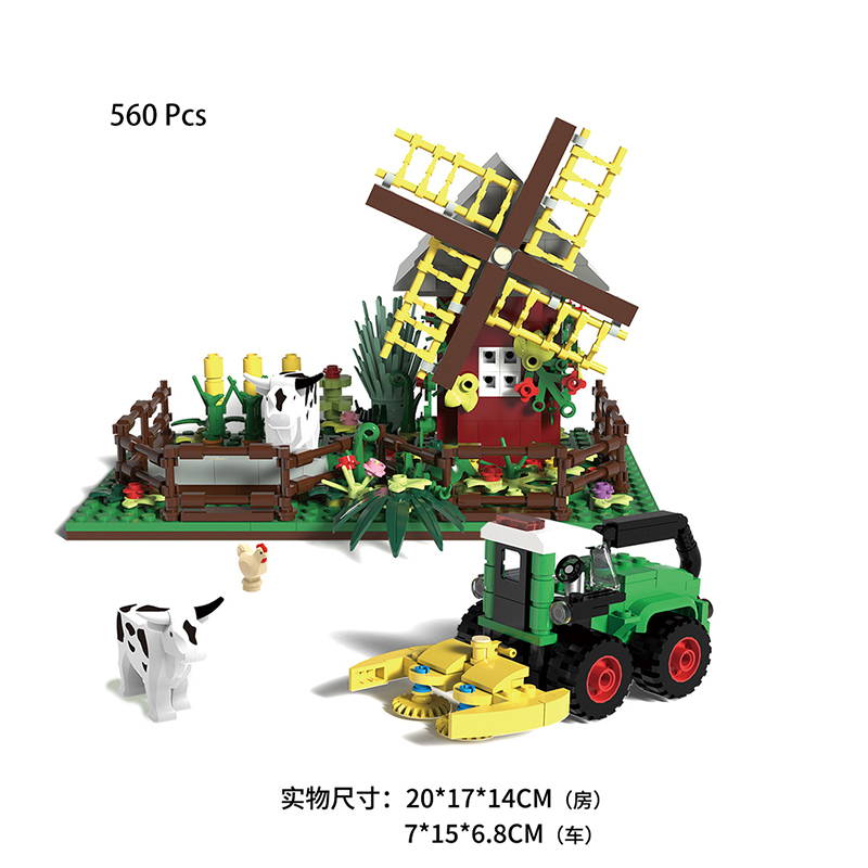 Happy Ranch MOC Building Block - Is Farming Under Agriculture recension och pris