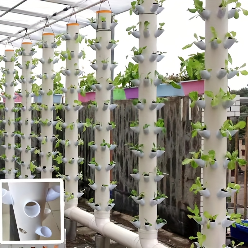 10set DIY Hydroponic Pots for  - Agriculture Vertical Farming recension och pris